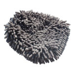 PRESTA GRAY MICROFIBER WASH MITT