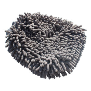 PRESTA GRAY MICROFIBER WASH MITT