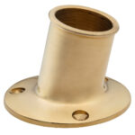 WHITECAP TOP MOUNT FLAG POLE SOCKET 1 1/4" ID POLISHED
