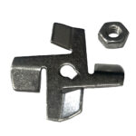 JABSCO 4 BLADE CHOPPER KIT WITH LOCK NUT FOR 18590 SERIES
