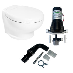 THETFORD NANO TOUCH COMPACT TOILET RAW WATER KIT W/ INLET