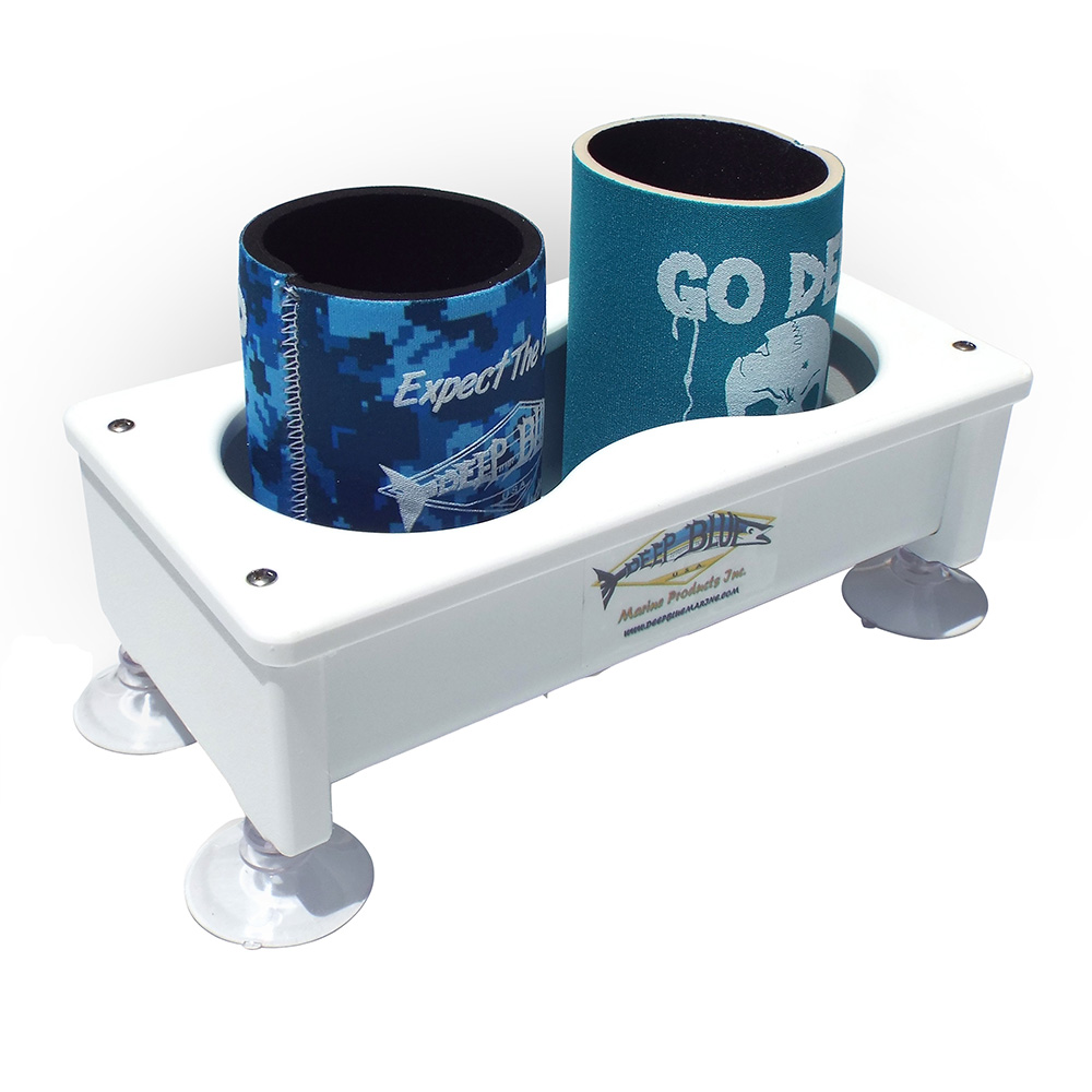 DEEP BLUE MARINE DH-2 DOUBLE CUP HOLDER/STORAGE BOX - Image 2