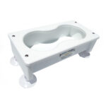 DEEP BLUE MARINE DH-2 DOUBLE CUP HOLDER/STORAGE BOX