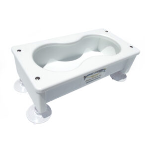 DEEP BLUE MARINE DH-2 DOUBLE CUP HOLDER/STORAGE BOX