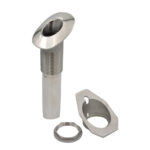 CE SMITH SCREWLESS ROD HOLDER 30 DEG FLUSH MOUNT BLACK LINER