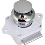 SEA DOG CHROME PUSH BUTTON RIM LATCH