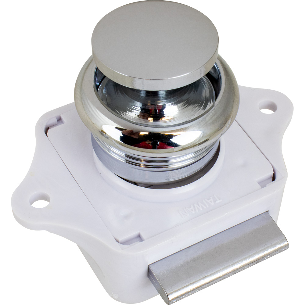 SEA DOG CHROME PUSH BUTTON RIM LATCH