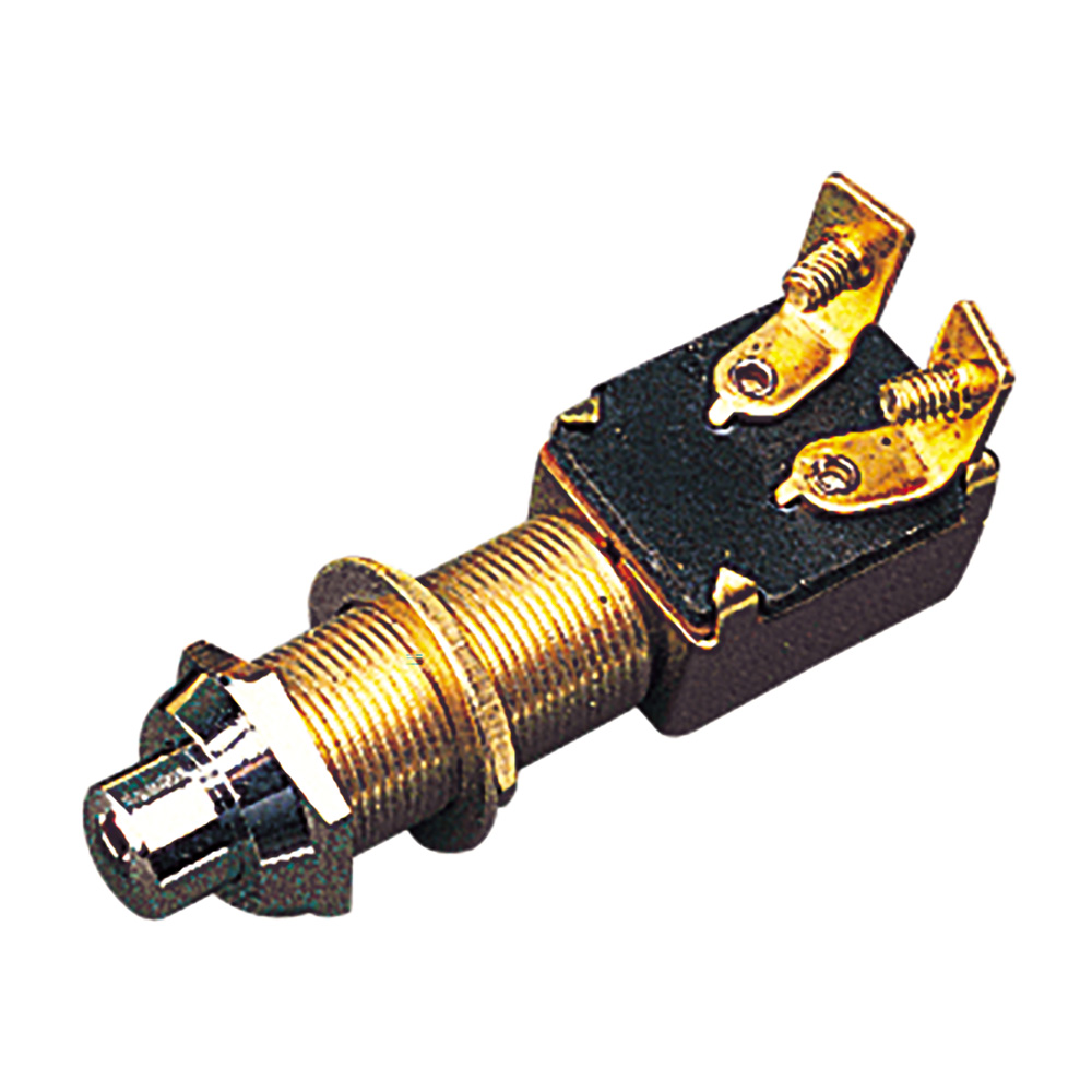 SEA DOG BRASS PUSH BUTTON SWITCH