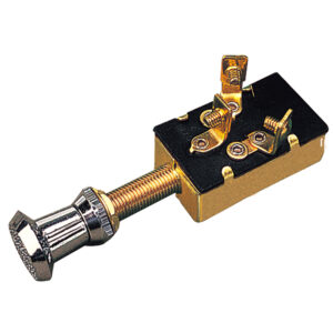 SEA DOG BRASS 3 POSITION SWITCH ON-OFF-ON