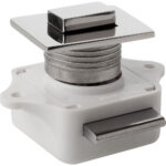 SEA DOG SQUARE PUSH BUTTON  RIM LATCH