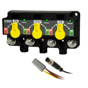 EGIS XD NMEA 2000 TRIPLE  RELAY/ACR/RELAY W/KNOBS 12P DT
