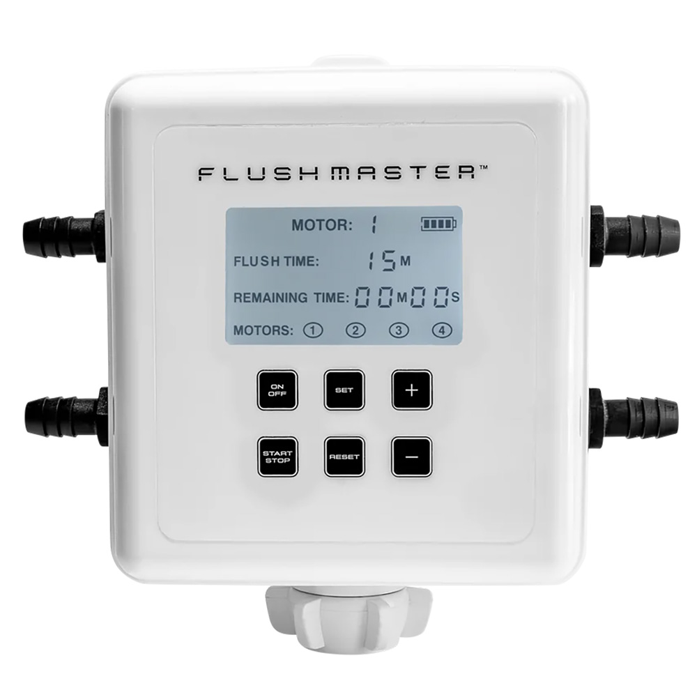 FLUSHMASTER OUTBOARD FLUSHING SYSTEM 4 OUTLET W/FOUR 9' HOSE