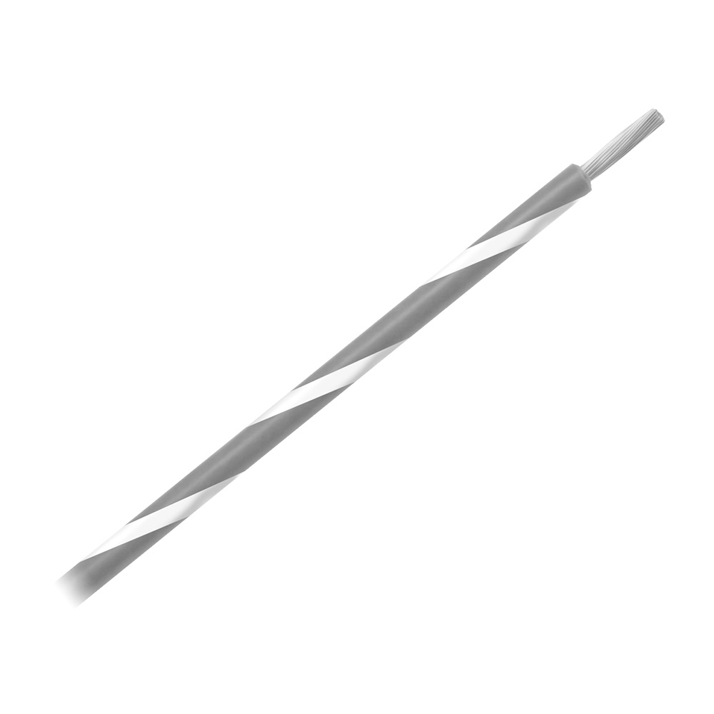 PACER 14 AWG UL 105C 600V 41/30 TINNED COPPER GRY/WH