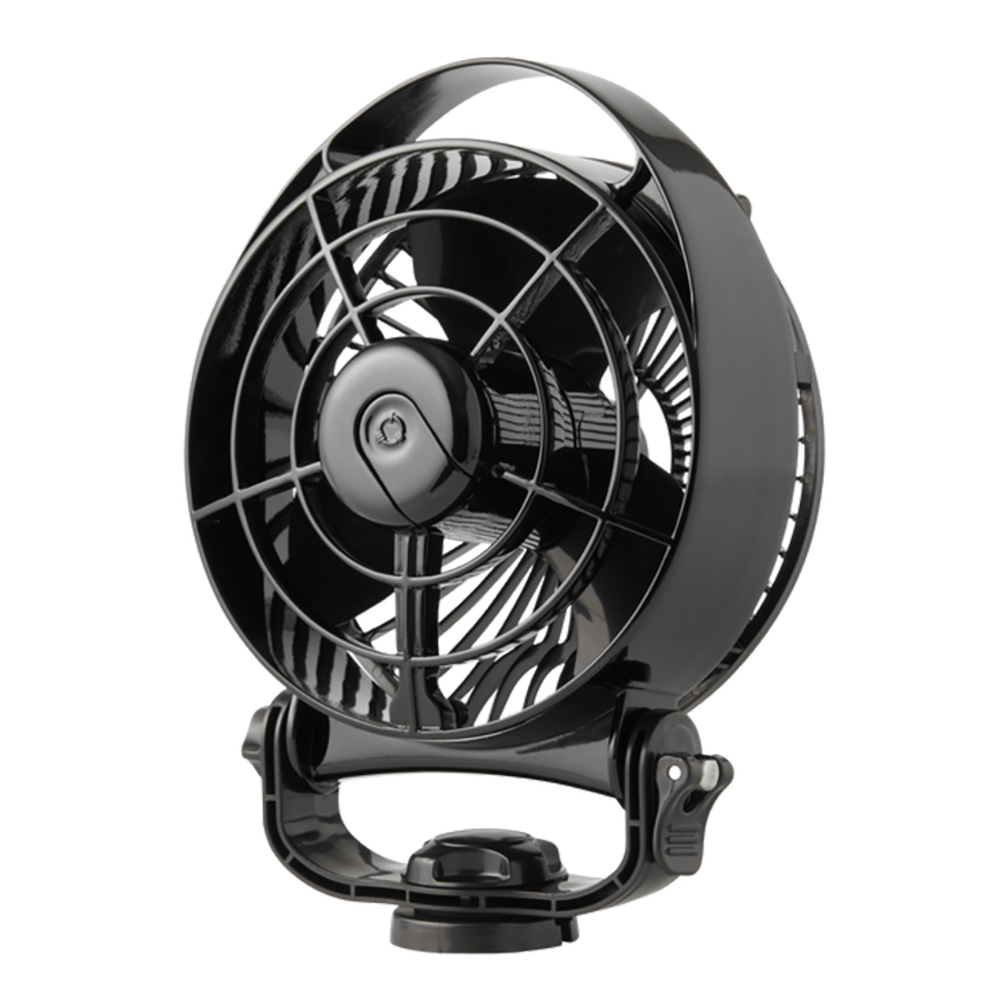 CAFRAMO BORA II 12-24V 3-SPEED 6" MARINE FAN BLACK