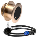 AIRMAR B175L BRONZE 20 DEGREE THRU HULL 8 PIN FOR GARMIN