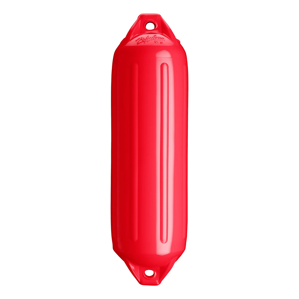 POLYFORM NF-3 HEAVY DUTY TWIN EYE FENDER 5.6" X 19" RED