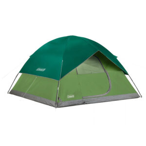 COLEMAN SUNDOME 6 PERSON CAMPING TENT SPRUCE GREEN