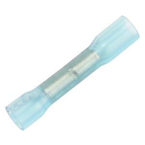 PACER BUTT SPLICE, 16-14 AWG BLUE ADHESIVE H/S, 500PC