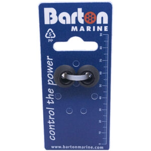 BARTON 4MM ROPE STOPPERS BLACK PAIR