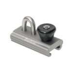BARTON MAINSHEET SLIDE  WITH LOOP AND PLUNGER 25MM