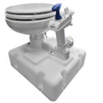 ALBIN PUMP VOYAGER MANUAL TOILET SYSTEM W/ TANK