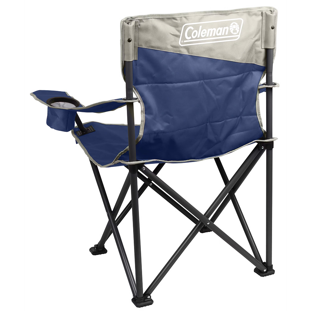 COLEMAN BIG & TALL QUAD CAMPING CHAIR SKYFALL BLUE - Image 2