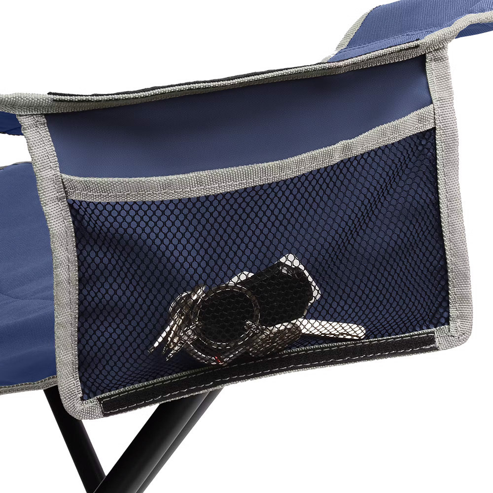 COLEMAN BIG & TALL QUAD CAMPING CHAIR SKYFALL BLUE - Image 3