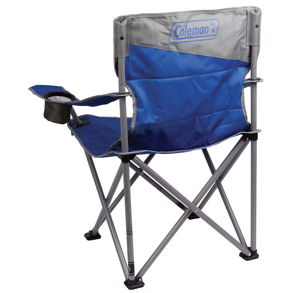 COLEMAN BIG AND TALL CAMPING CHAIR BLUE - Image 2