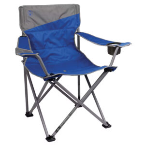 COLEMAN BIG AND TALL CAMPING CHAIR BLUE
