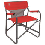 COLEMAN OUTPOST BREEZE DECK CHAIR RED