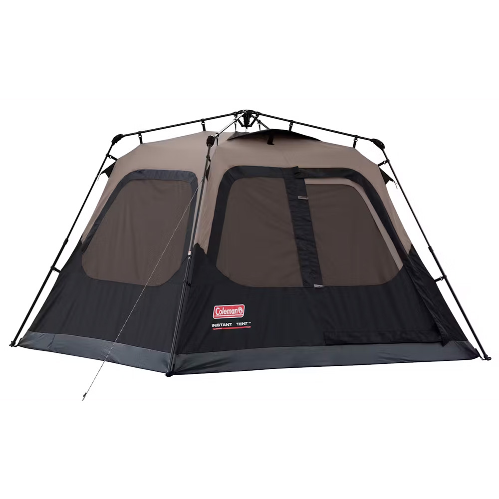COLEMAN 4 PERSON CABIN CAMPING TENT WITH INSTANT SETUP