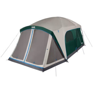 COLEMAN 12 PERSON SKYLODGE CAMPING TENT WITH SCREEN ROOM