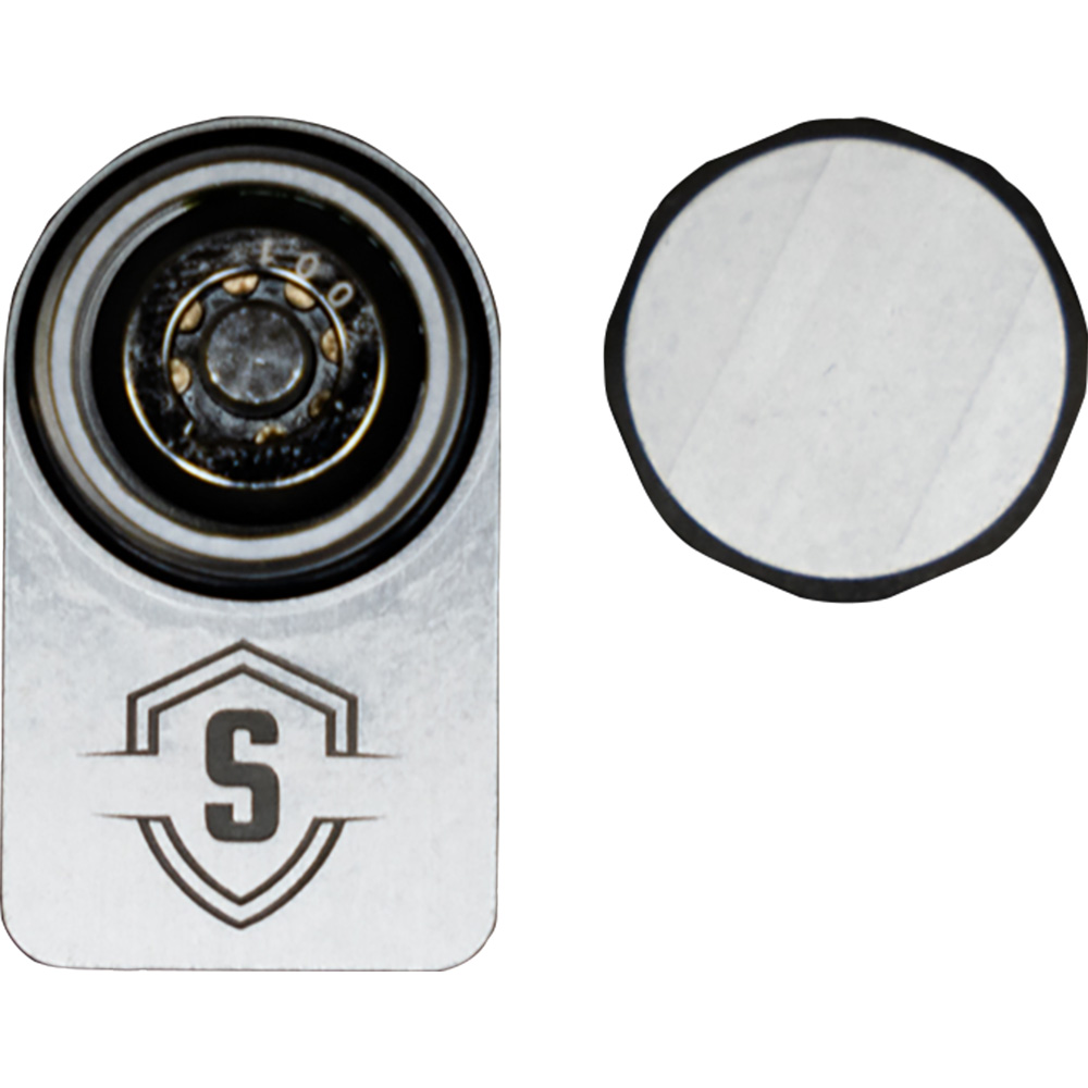 SECURE OUTDOORS ELITE LOCK SINGLE UNIVERSAL SILVER