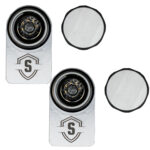SECURE OUTDOORS ELITE LOCK DUAL UNIVERSAL SILVER