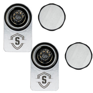 SECURE OUTDOORS ELITE LOCK DUAL UNIVERSAL SILVER