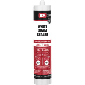 SEM 1K SEAM SEALER 10.1OZ TUBE - WHITE