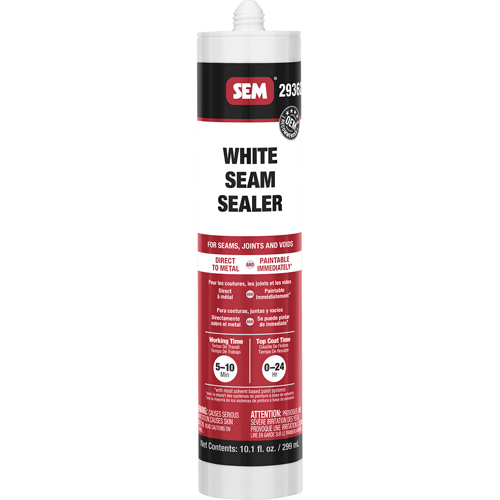 SEM 1K SEAM SEALER 10.1OZ TUBE - WHITE