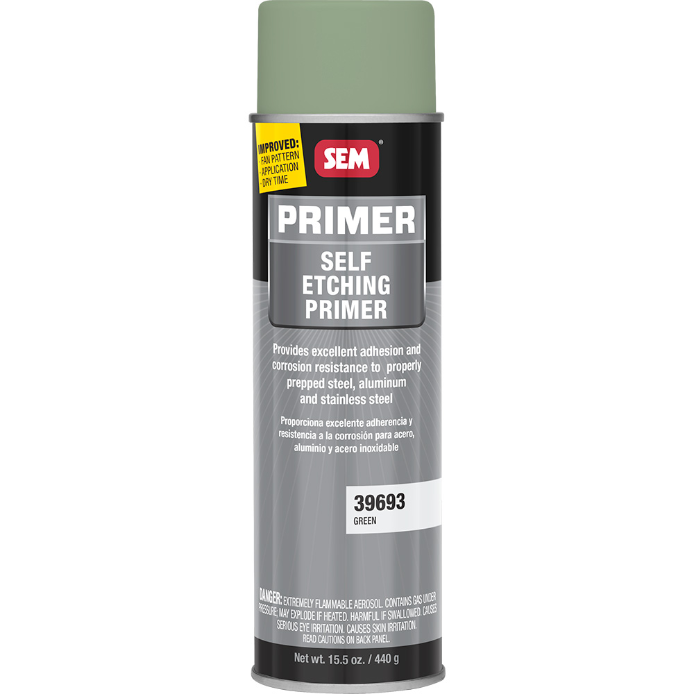 SEM SELF ETCHING PRIMER 20OZ AEROSOL CAN - GREEN