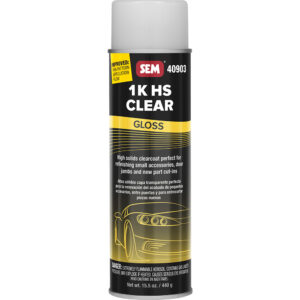 SEM 1K HS CLEAR 20OZ AEROSOL CAN - GLOSS FINISH