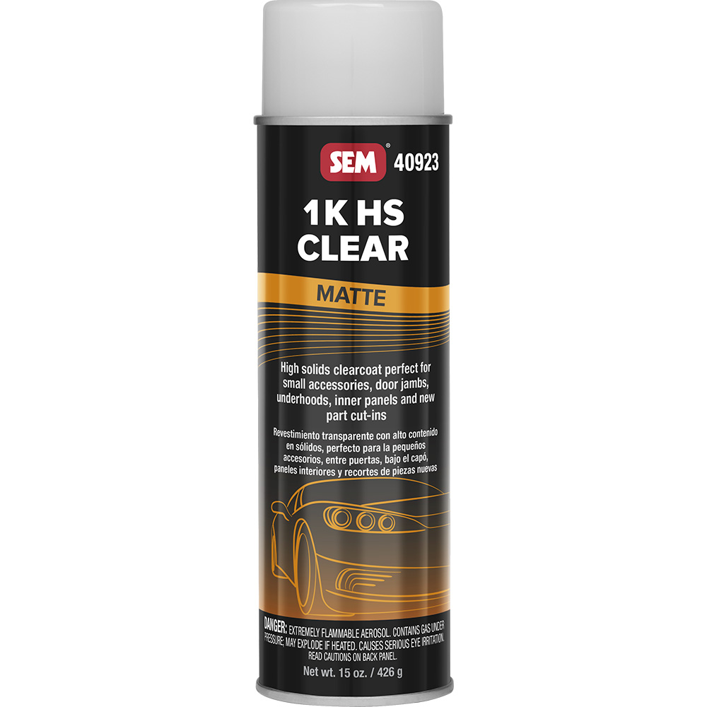 SEM 1K HS CLEAR 20OZ AEROSOL CAN - MATTE FINISH