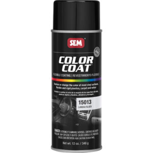 SEM COLOR COAT 16OZ AEROSOL CAN - LANDAU BLACK