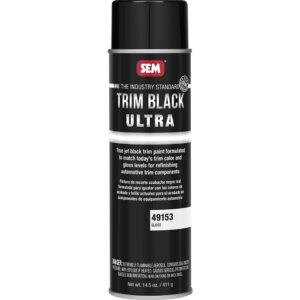 SEM TRIM BLACK ULTRA 20OZ AEROSOL CAN - GLOSS FINISH