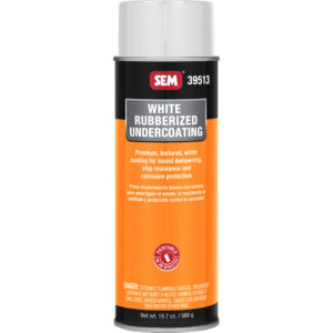 SEM RUBBERIZED UNDERCOATING 24OZ AEROSOL CAN - WHITE