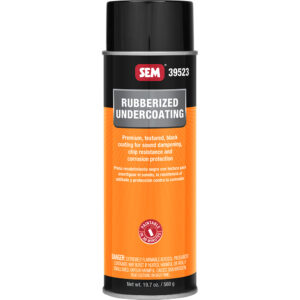 SEM RUBBERIZED UNDERCOATING 24OZ AEROSOL CAN - BLACK