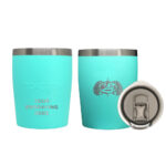 TOADFISH TOADFISH NON-TIPPING 10OZ ROCKS TUMBLER - TEAL