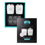 TOADFISH ROCKS TUMBLER 2-PACK GIFT SET W/ ICEBALL TRAY -