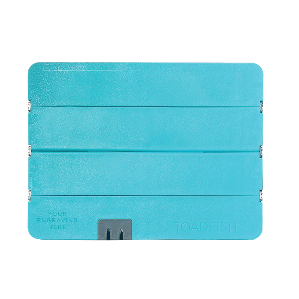 TOADFISH STOWAWAY FOLDING CUTTING BOARD WITH BUILT