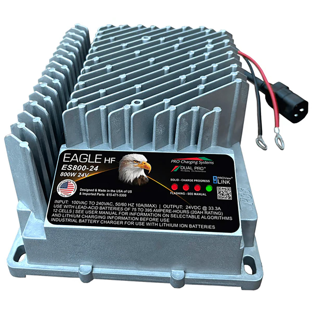 DUAL PRO HF EAGLE ES800 SERIES 24V SINGLE LITHIUM CHARGER