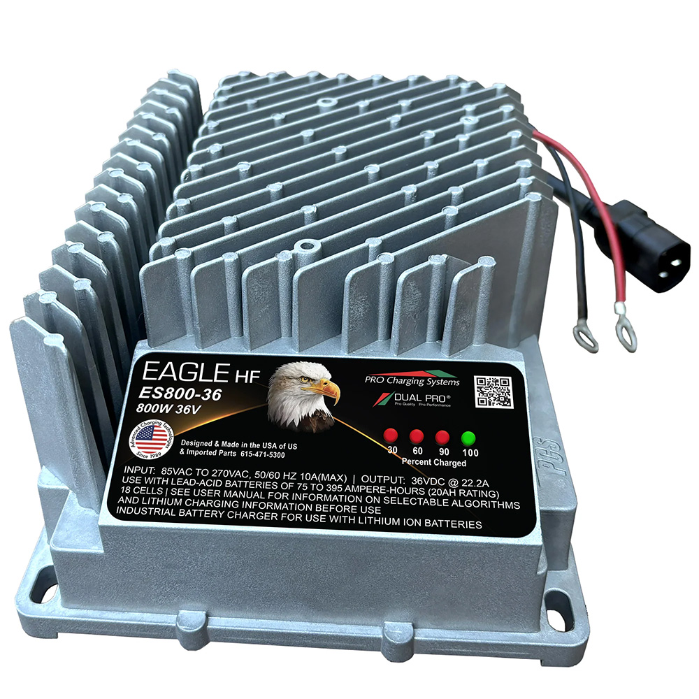 DUAL PRO HF EAGLE ES800 SERIES 36V SINGLE LITHIUM CHARGER