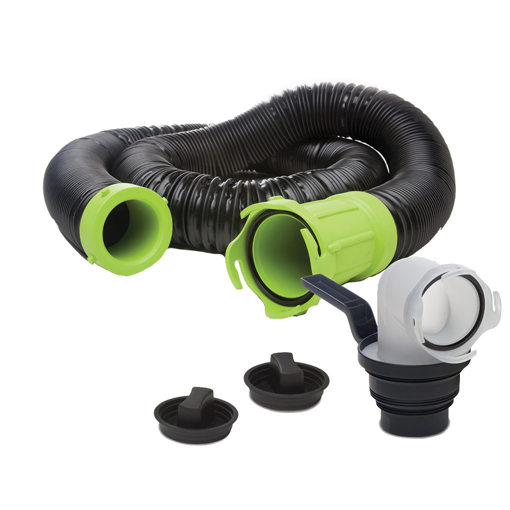 THETFORD TITAN PREMIUM 15' SEWER HOSE KIT W/ UNIVERSAL